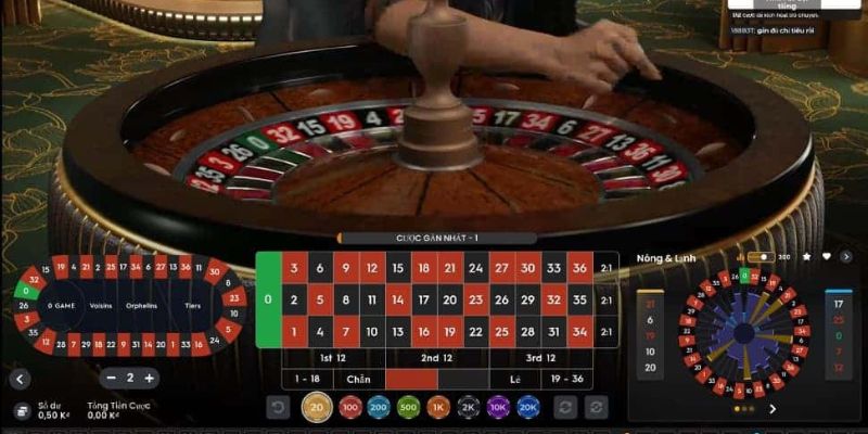 Game casino hấp dẫn tại Xin88 Roulette